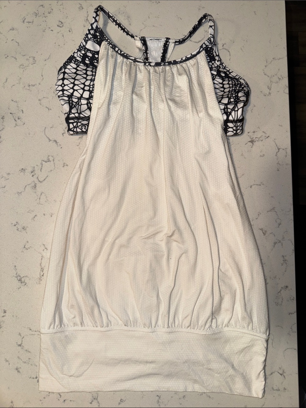 Vintage Lululemon draped sports bra top size 4